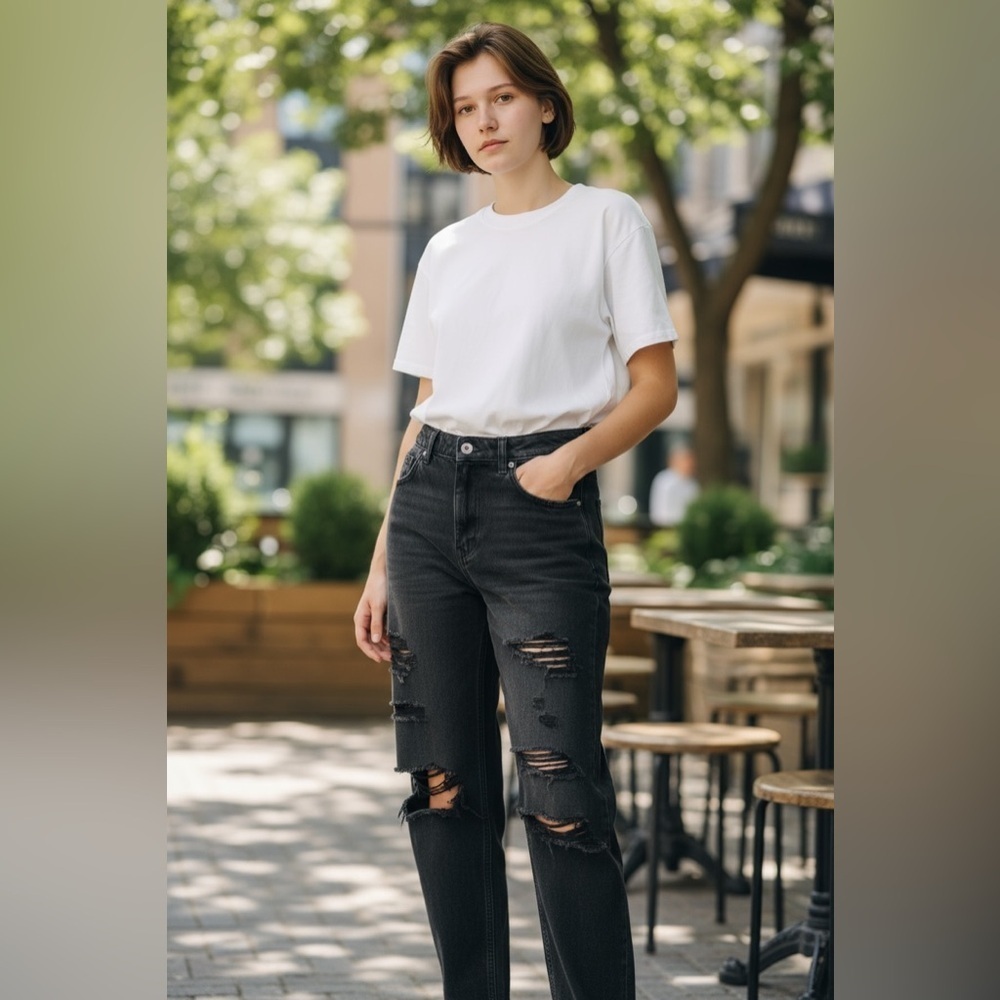 American Eagle Relaxed Mom Jeans